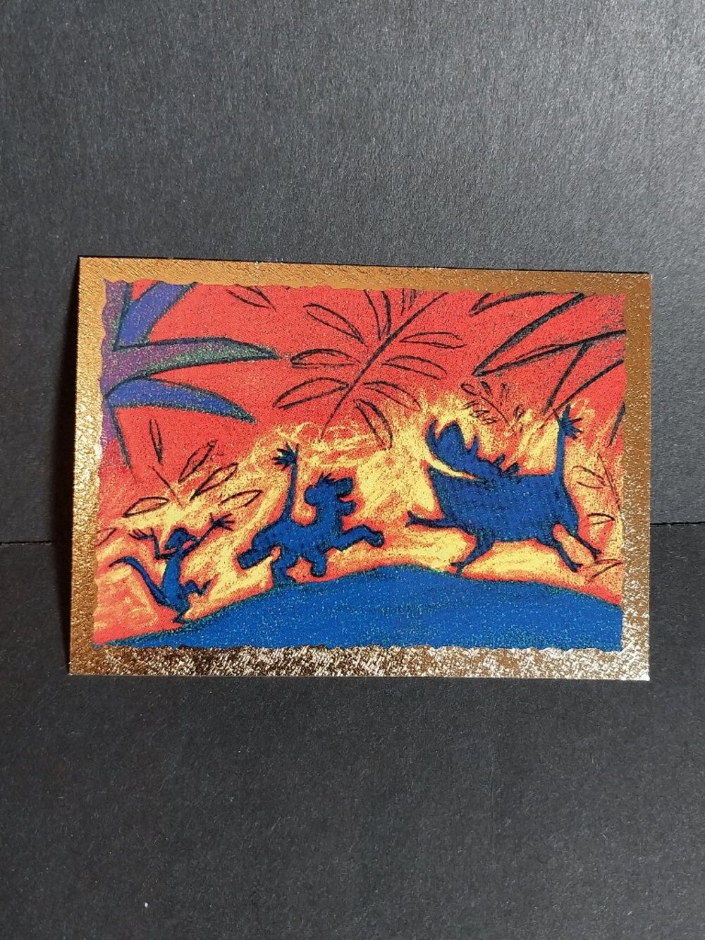 1994 SKYBOX THE LION KING SERIES 2 FOIL GOLD BORDER INSERT CARD FB2